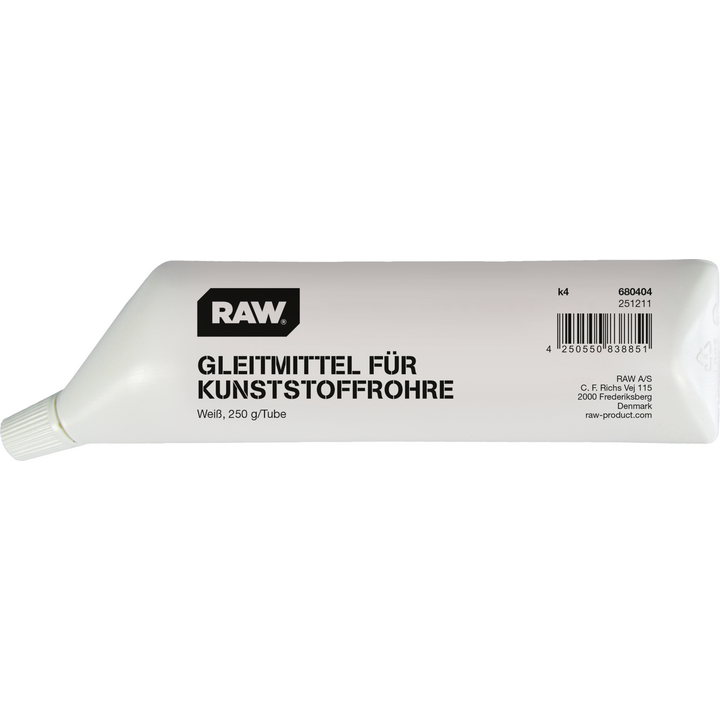Gleitmittel fr Kunststoffrohre wei in Tube 0,5 kg Gleitmittel fr Kunststoffrohre wei in Tube 0,5 kg